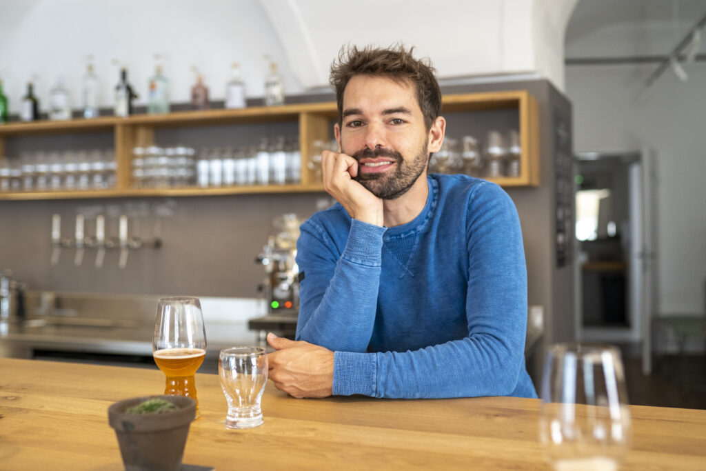 Clemens Kainradl, Biersommelier und Inhaber von Bierfracht.